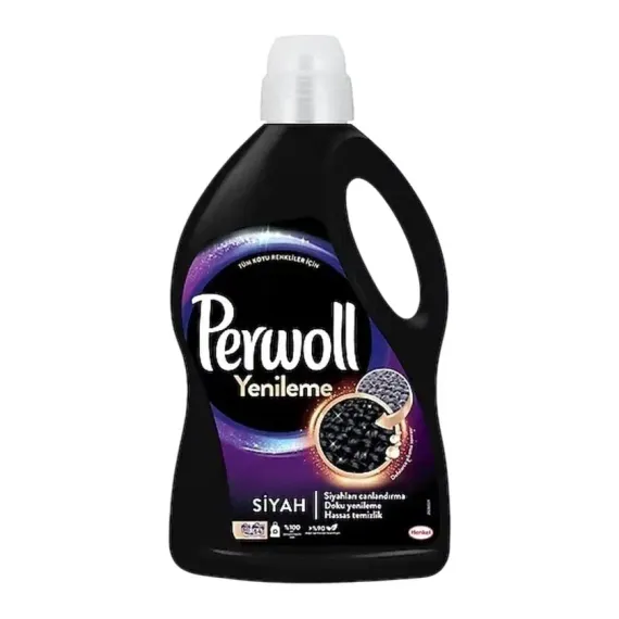 Paltar yumaq üçün maye Perwoll Renewal &amp; Repair Black, 2.97 l