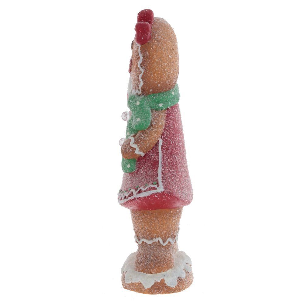 GAEM Фигурка декоративная с подсвет "Пряник: Мальчик/Девочка",(3хAAA), L21 W10,5 H42 см, 2в.