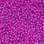 Японский бисер TOHO Round 11/0 (№980), окрашенный изнутри глянцевый