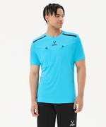 Футболка судейская DIVISION PerFormDRY Referee Tee, голубой
