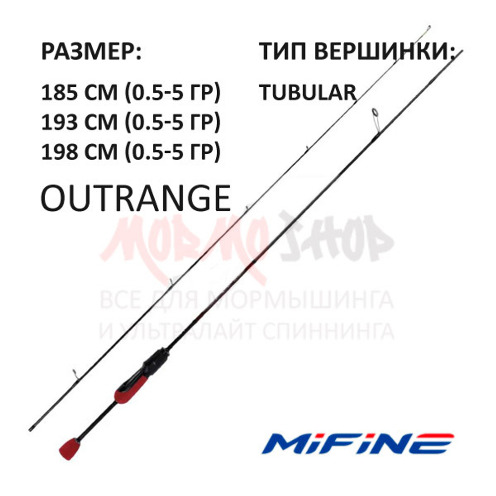 Спиннинг OUTRANGE (арт 904) 0.5-5 гр от Mifine (Мифаин)