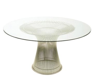 стол  обеденный  platner dining table ( by Steel Arts )