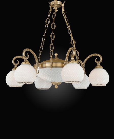 Подвесная люстра Reccagni Angelo L.8400/6+2