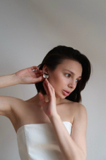 Серьги Gloria в серебре