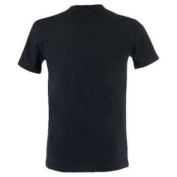 Футболка черная, принт Калашников Пули,100% хлопок