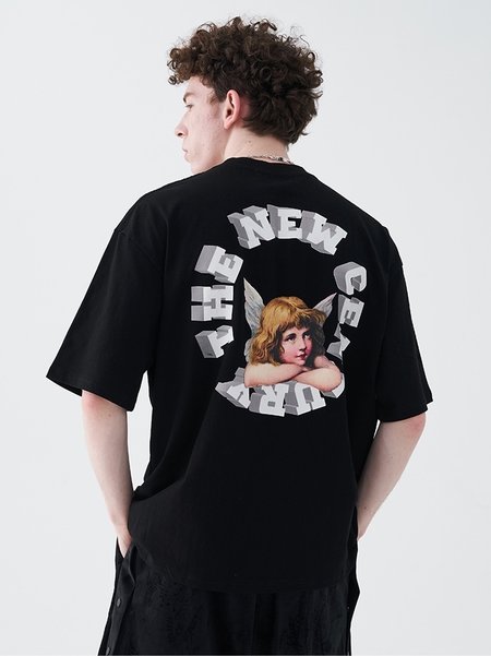 HARSHandCRUEL The New Century Angel Oversized Tee 3 990 FAMEUX