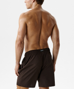 Пляжные шорты мужские Atlantic, 1 шт. в уп., полиэстер, шоколадные, KMB-226