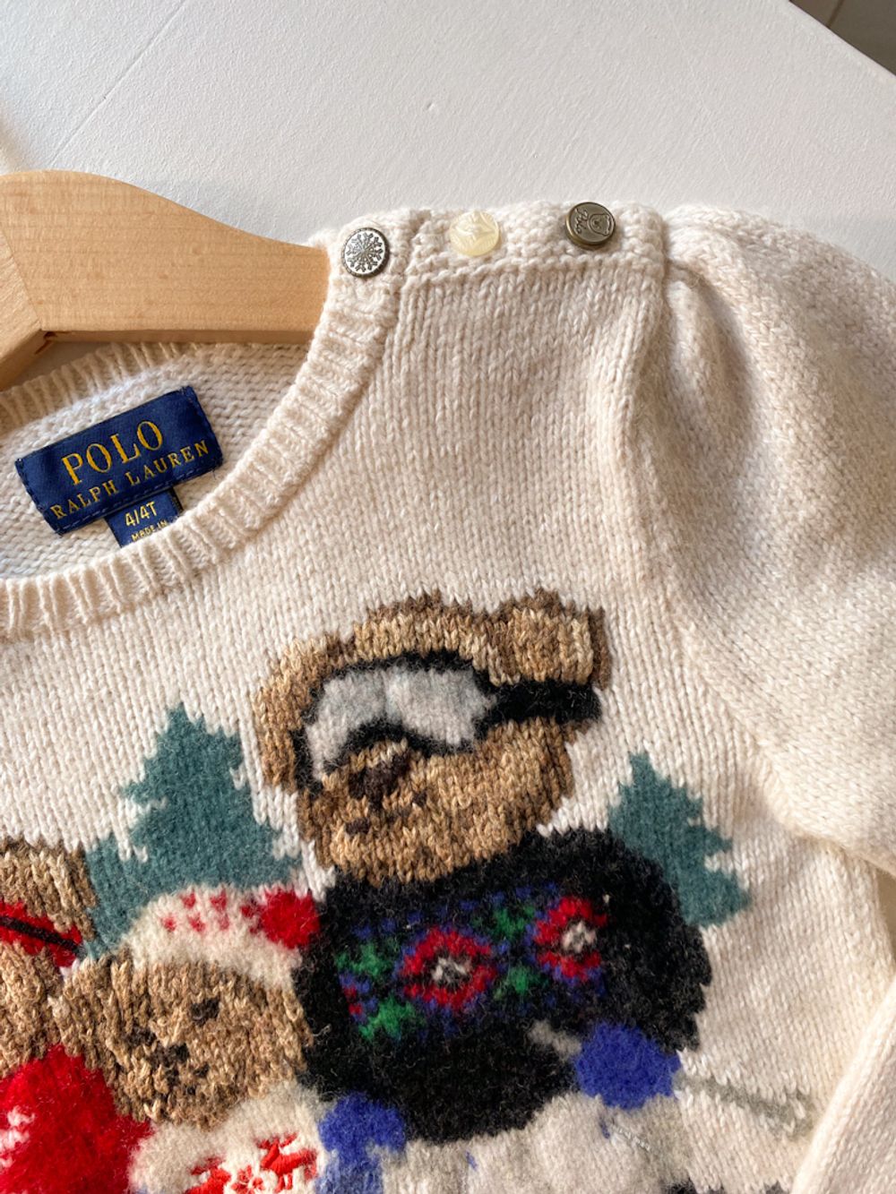 Хлопковый свитер Ralph Lauren, 104