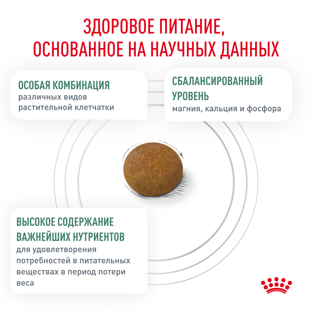 Royal Canin Satiety Weight Management Small Dogs Сэтайети Смол Догз Вейт Менеджмент Корм сухой диета для собак мелких пород для снижения веса 500г