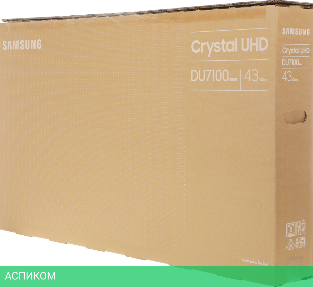 Телевизор LED Samsung 43" UE43DU7100UXRU