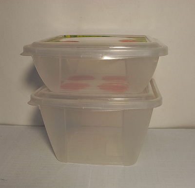 Комплект контейнеров с декором Fresco 0.5л и 1л