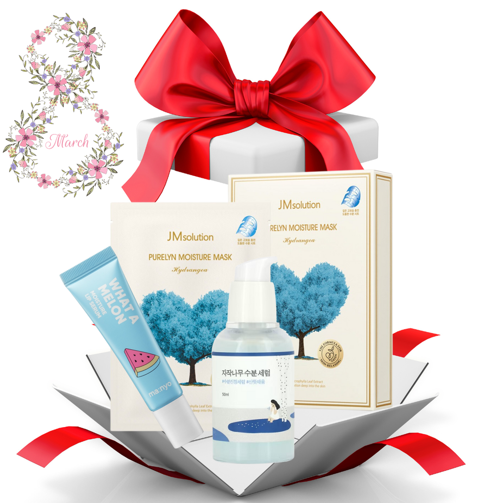 Подарочный набор "Нежная забота для кожи лица и губ"