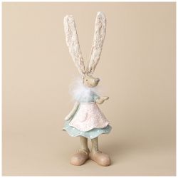 ФИГУРКА ДЕКОРАТИВНАЯ КРОЛИК 9.5X9.5X27СМ