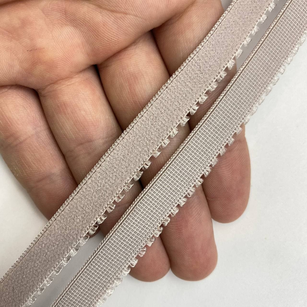 Отделочная резинка становая светло-бежевая 10 мм