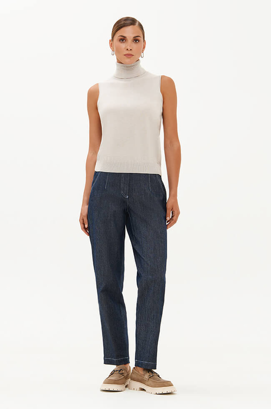 23393 Жилет женский (жемчужный)