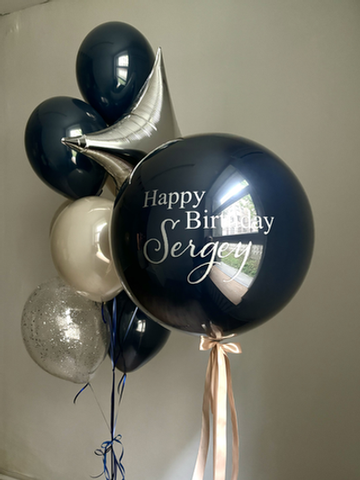 Набор для Мужчины 41 тёмные+серебряные тона