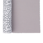 Салфетка двухсторонняя под приборы серая с принтом Спелая Смородина из коллекции scandinavian touch, 35х45 см