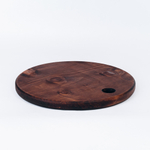 Деревянная разделочная доска из цельного куска дерева Сибирский Кедр RD5