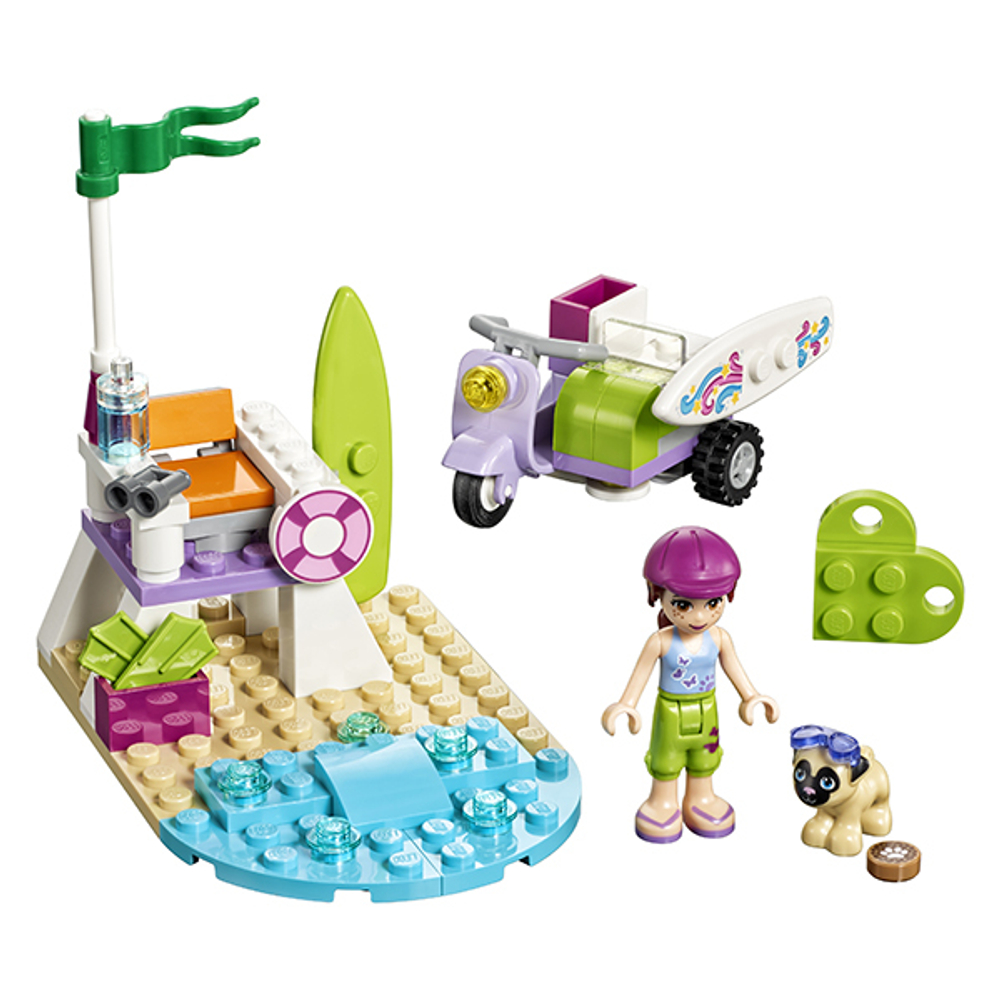 LEGO Friends: Пляжный скутер Мии 41306 — Mia's Beach Scooter — Лего Френдз Друзья Подружки
