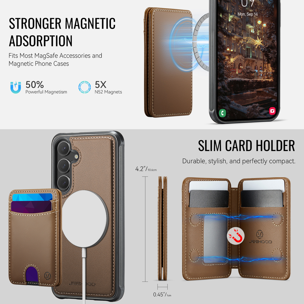 Чехол CaseMe Cardholder 2 in 1 Samsung Galaxy S25 FE
