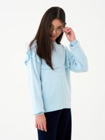Кардиган для девочки AT1423 голубой