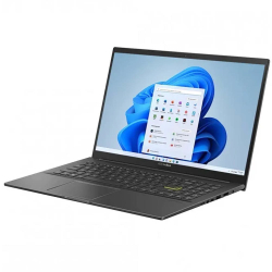 Ноутбук Asus VivoBook 15 M513UA-EJ408 Indie Black AMD Ryzen 5-5500U/8G/512G SSD/15,6" FHD AG/AMD Radeon Graphics/WiFi/BT/DOS 90NB0TP1-M09840