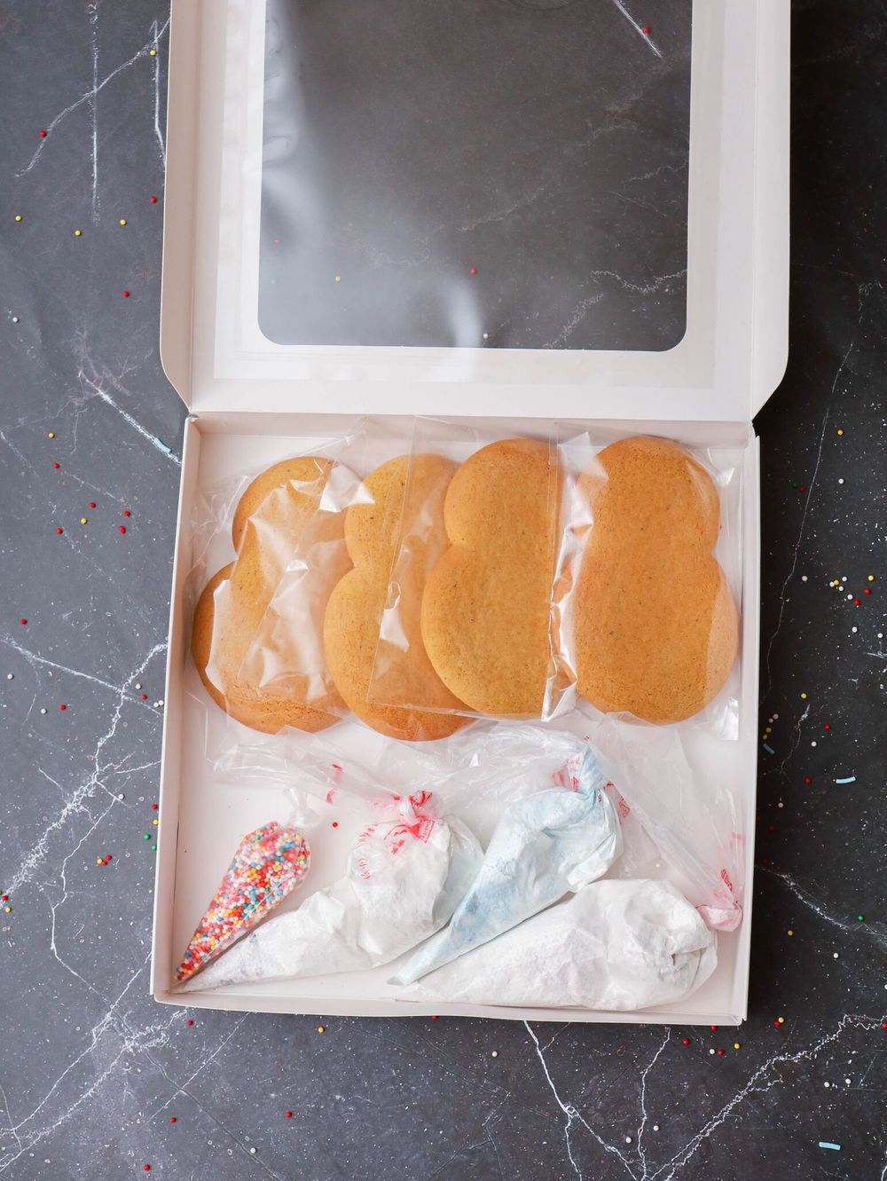 Имбирные пряники "Человечки" - 4 шт.