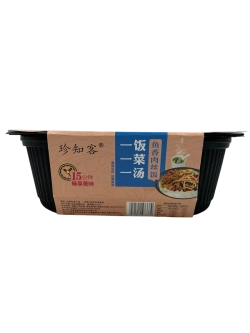 Hot Pot рис c тайваньской свининой и овощным супом