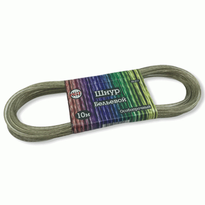 Шнур бельевой, стальной сердечник 10м\120