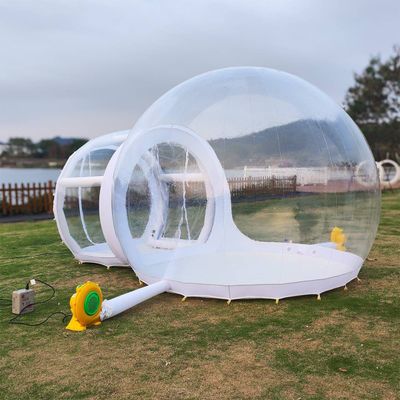 Прозрачная надувная палатка-шар «BubbleTree» ПВХ, 3,9*3*2,3 м