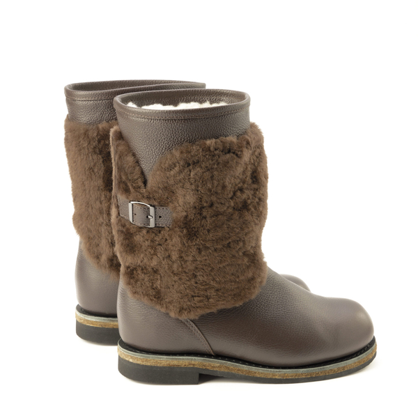 Унты мужские из кожи теленка и мутона