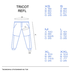 Штаны ZRD Refl Summer Чёрный