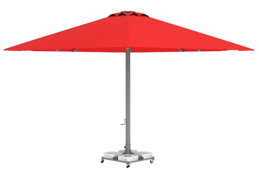 Зонт профессиональный 5х5 м Theumbrela Semsiye Evi Mega Telescopic