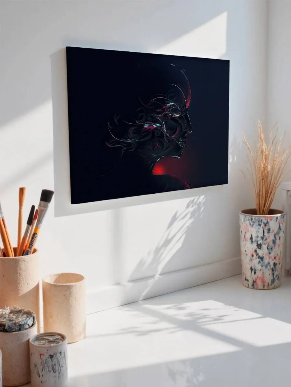 Картина на стену 40 X 50 Робот фэнтези