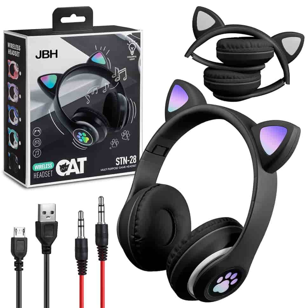 Полноразмерные Bluetooth наушники Cat STN-28 (черный)