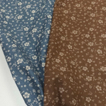 Фланель Затерянный сад (деним)