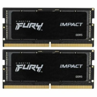 Оперативная память KINGSTON FURY Impact DDR5 32GB 5600MHz CL40 SODIMM KF556S40IBK2-32