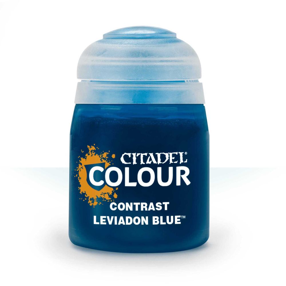 Краска акриловая Citadel Contrast: Leviadon Blue (18Ml) Краска акриловая Citadel Contrast: Leviadon Blue (18Ml)