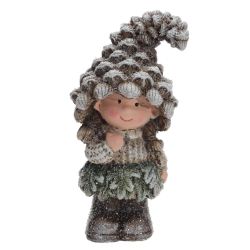 GAEM Фигурка декоративная "Мальчик/ Девочка", L6 W5,5 H14 см, 2в.