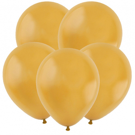 Шар (12"/30 см) Горчица, Пастель / Mustard 25 шт.