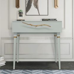 Консоль Арт Колор matte Классик Голд Серый дым матовый