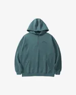 Худи YMKASHIX PUFF Half Zip Серо-Зеленый
