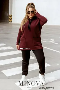 Костюм 2399-бордо Minova