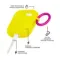 Case-Mate AirPods Hook Ups Case & Neck Strap Lemon