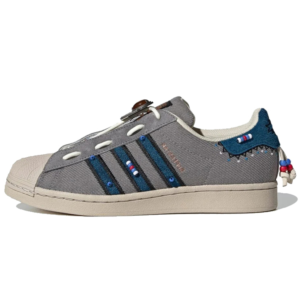 Кроссовки Adidas Originals Street Folk x Superstar Laceless Navajo Culture
