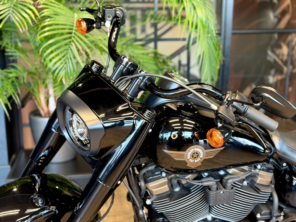 Harley-Davidson Fat Boy 114, Black Edition, (30th Anniversary)