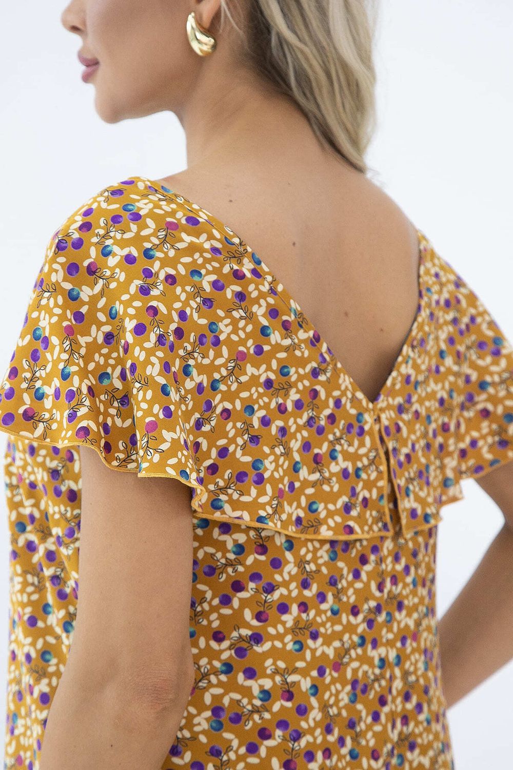 Платье Вечер свиданий (горчица) П13584-16М LT Collection