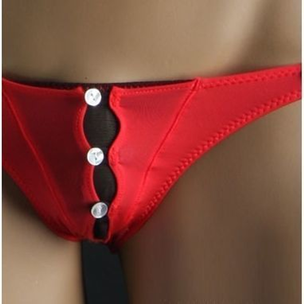 Мужское нижнее белье брифы красные TM Collection TM3050