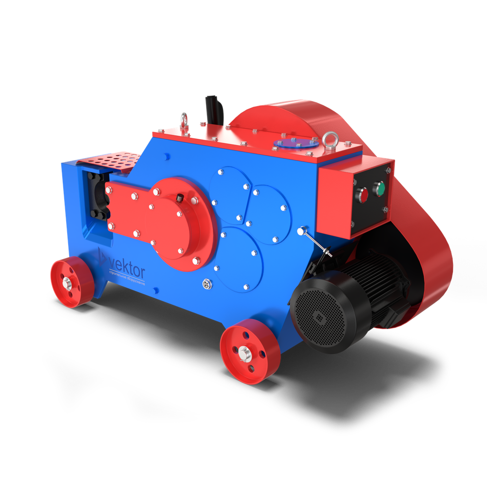 Станок для резки арматуры Vektor GQ32 - [3 кВт / до 32 мм]