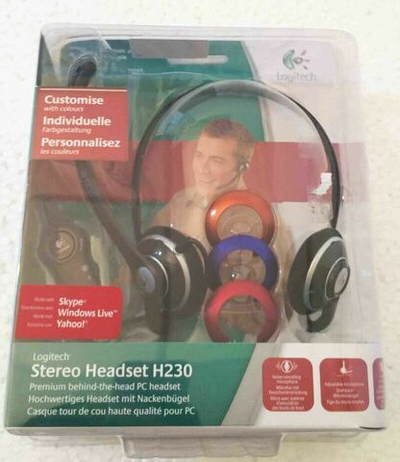 Стереогарнитура 981-000405 Logitech USB Headset H230